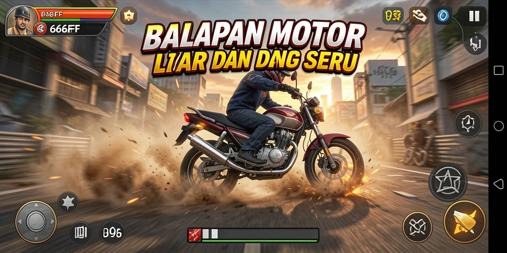 Gameplay seru dan adrenalin tinggi dalam 666FF.
