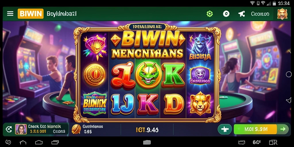 Tampilan menarik dari permainan Slot BIWIN yang seru.