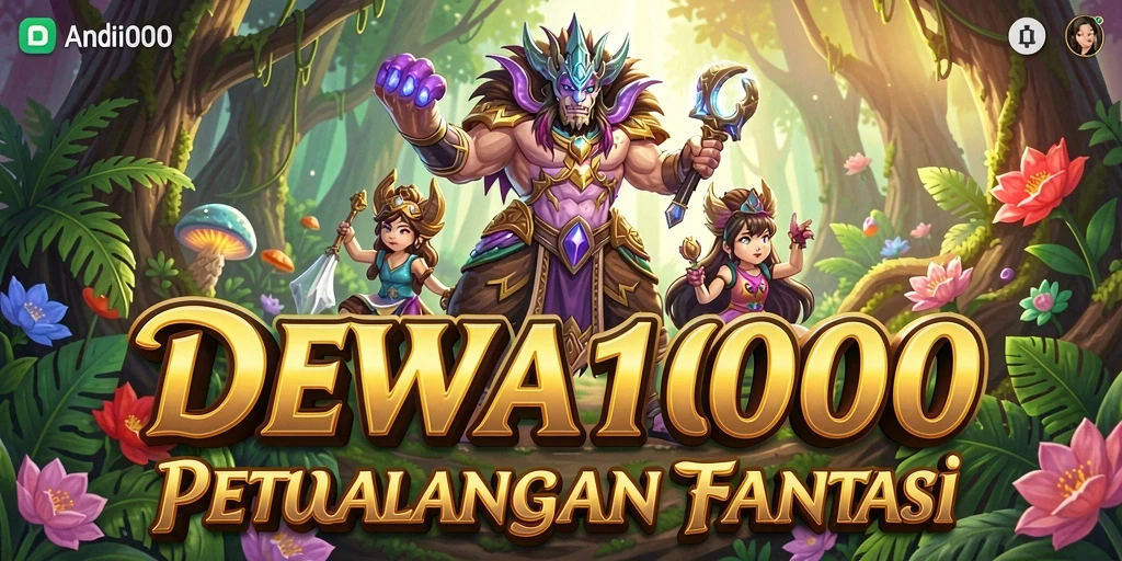 Gameplay seru dari DEWA1000 dengan tantangan petualangan yang menarik.
