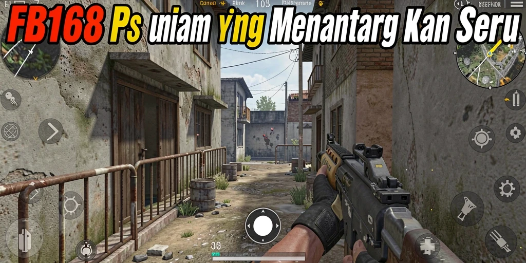 Tangkapan layar FB168 menampilkan aksi gameplay FPS yang seru dan intens.