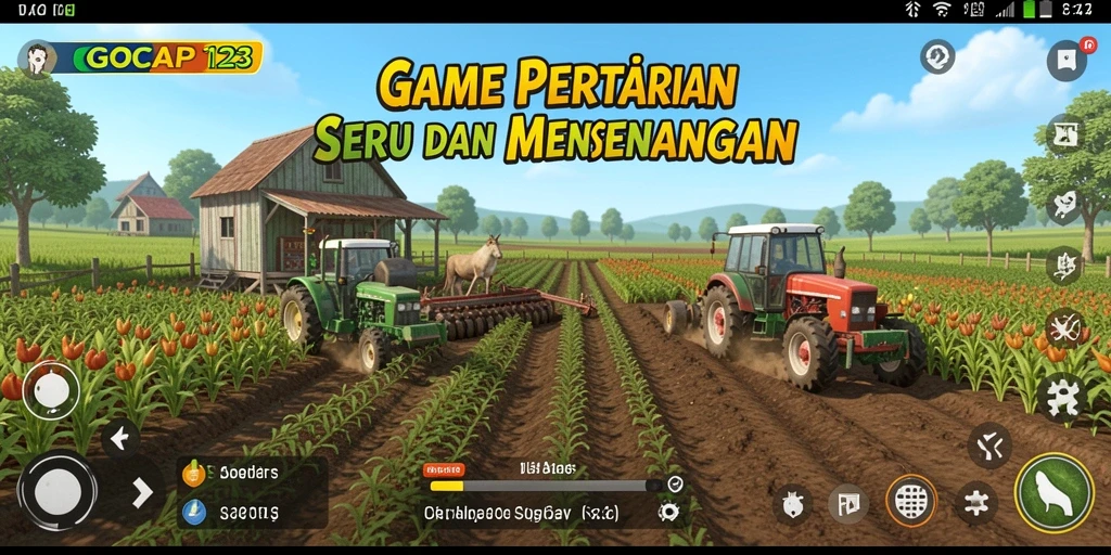 GOCAP123 menampilkan gameplay seru dengan pertanian yang dinamis.