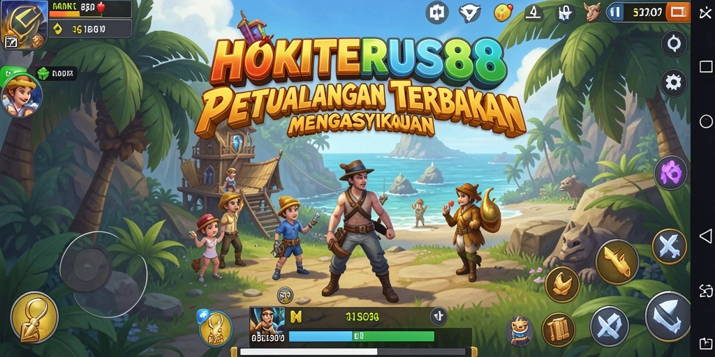 Gameplay seru HOKITERUS88 dengan dunia terbuka yang luas.