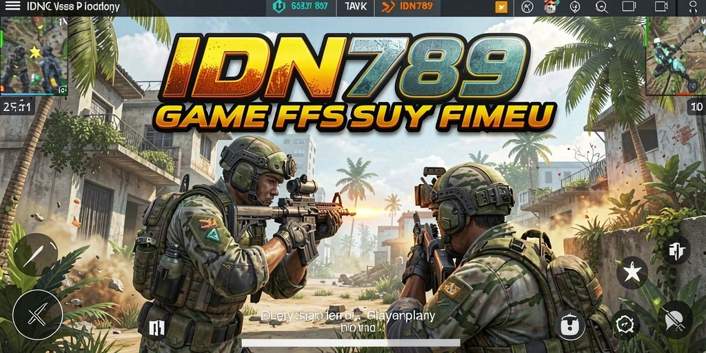 Tampilan gameplay seru dan mendebarkan dalam IDN789.