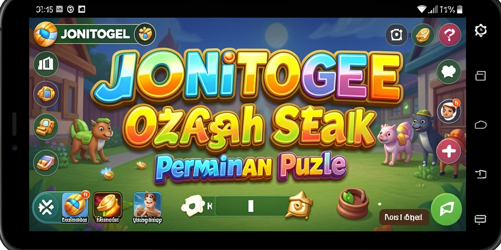 Screenshot gameplay JONITOGEL menampilkan teka-teki yang menarik dan menantang.