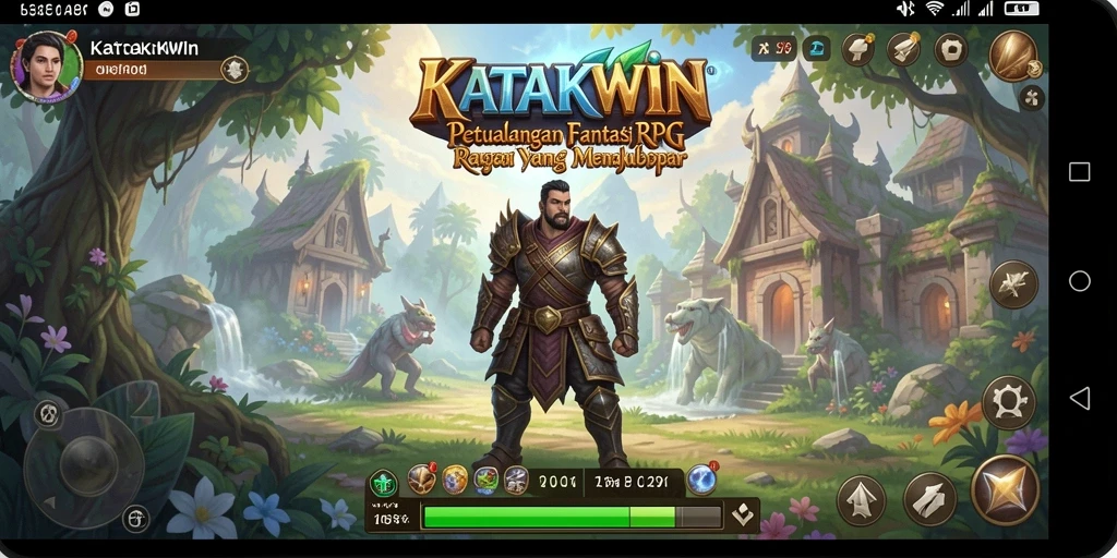 Gameplay seru KATAKWIN dengan petualangan mendebarkan.