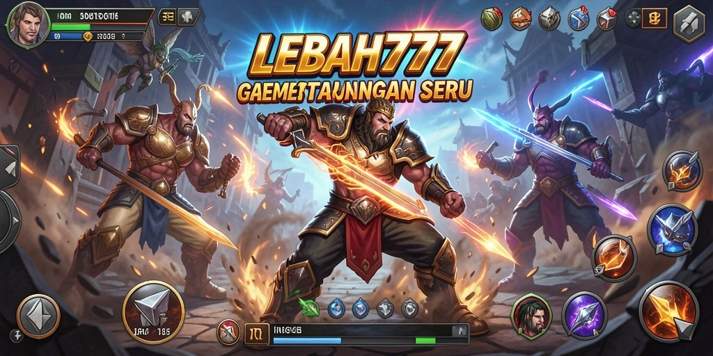 Tangkapan layar utama dari gameplay LEBAH777 yang menarik.