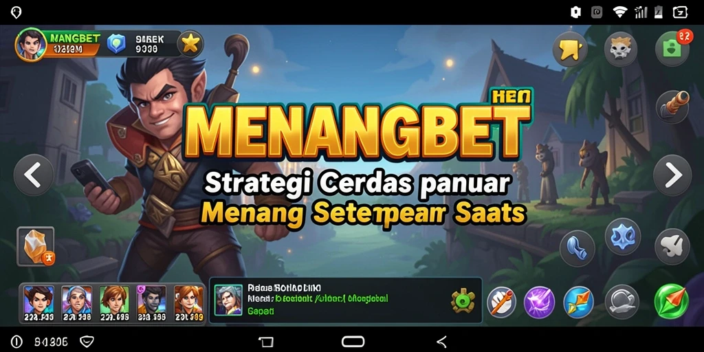 Tampilan gameplay MENANGBET yang menegangkan dan strategis.