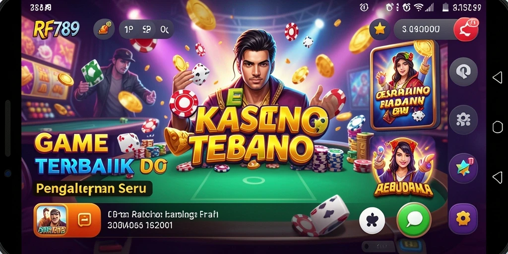 Tampilan gameplay Kasino RR789 yang mengasyikkan dan interaktif.