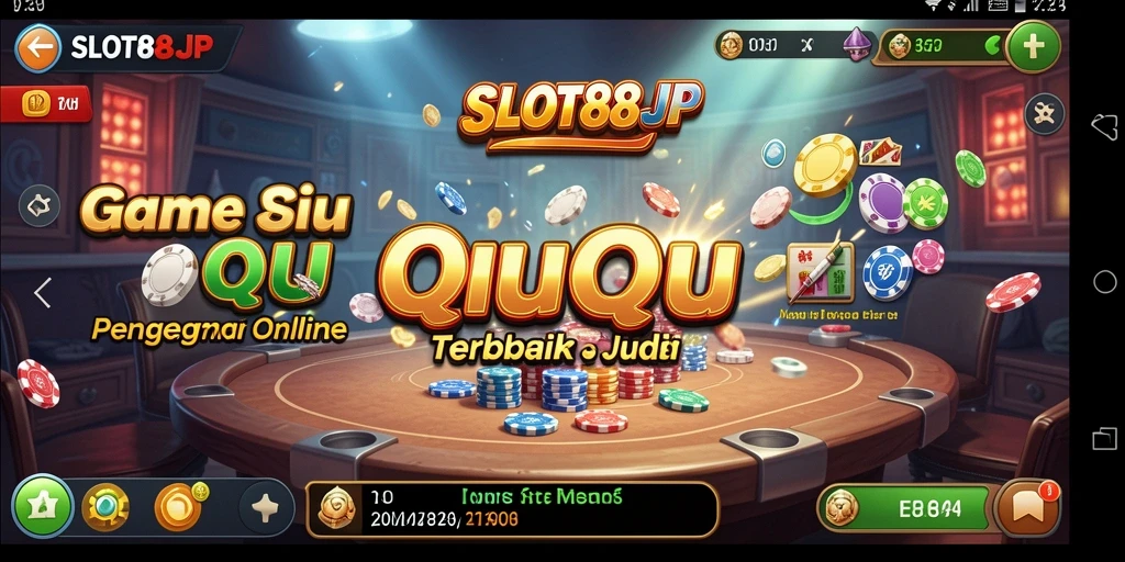 Tampilan gameplay menarik dari SLOT88JP saat bermain QiuQiu.