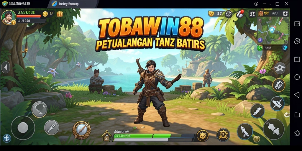 Gameplay TOBAWIN88 yang mendebarkan di dunia terbuka yang luas.