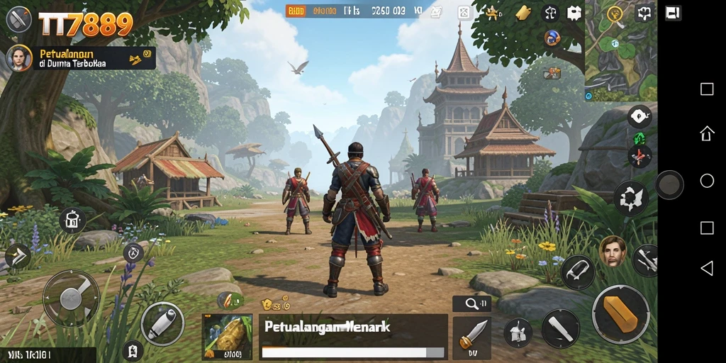 Tangkapan layar game TT789 menampilkan dunia terbuka yang luas dan menakjubkan.